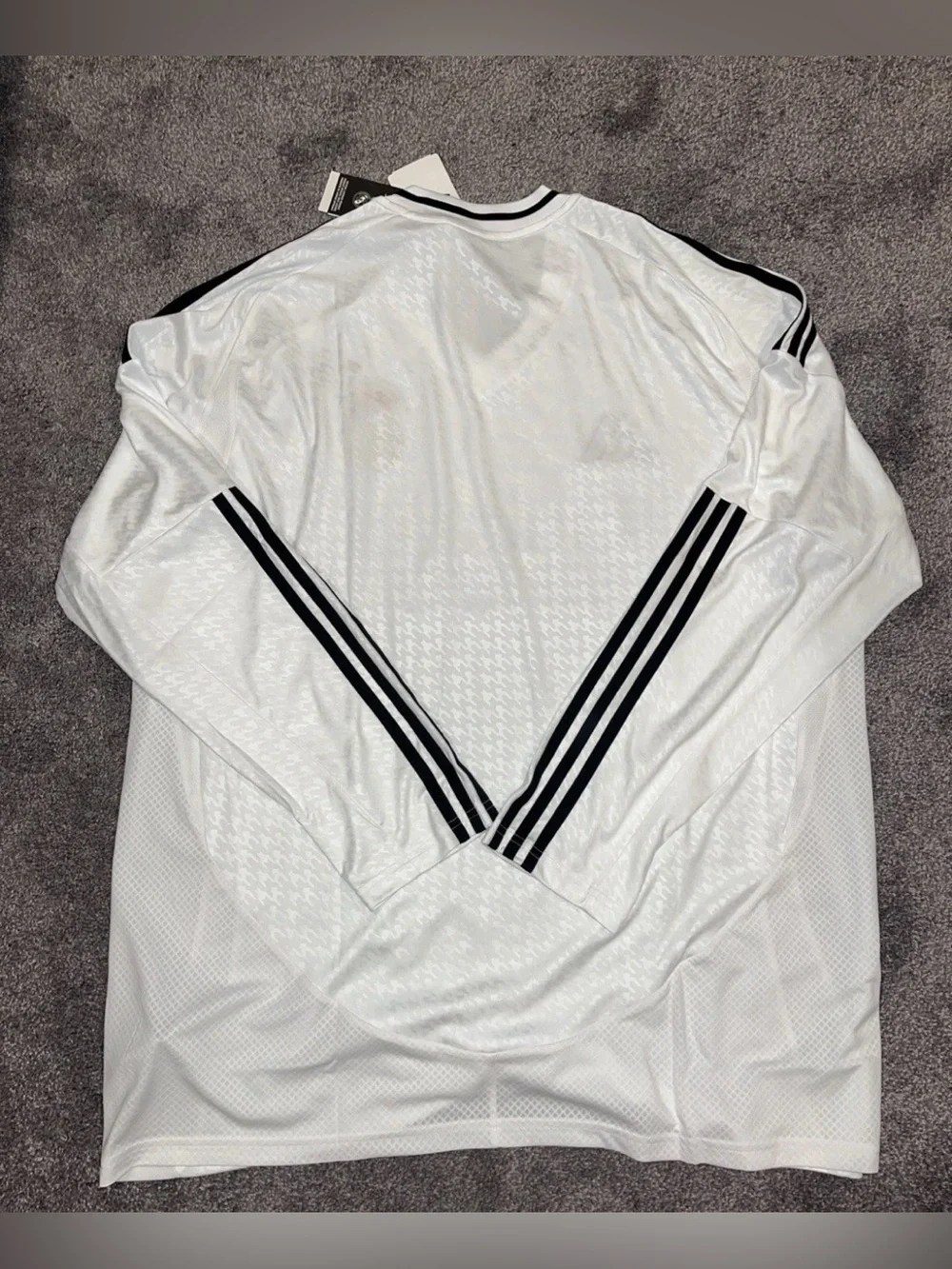 Adidas Real Madrid Home Long Sleeve Jersey 2024/25 Mens Size 2XL IT3442 $110